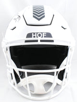 Shannon / Sterling Sharpe Signed F/S Salute Speed Flex Helmet HOF-Beckett W Holo