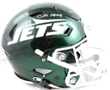 Darrelle Revis Autographed New York Jets F/S Speed Flex Helmet - Beckett W Holo