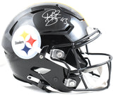 Troy Polamalu Signed Pittsburgh Steelers F/S Speed Flex Helmet - Beckett W Holo