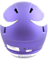 Justin Jefferson Autographed Minnesota Vikings F/S Speed Helmet - Beckett W Holo