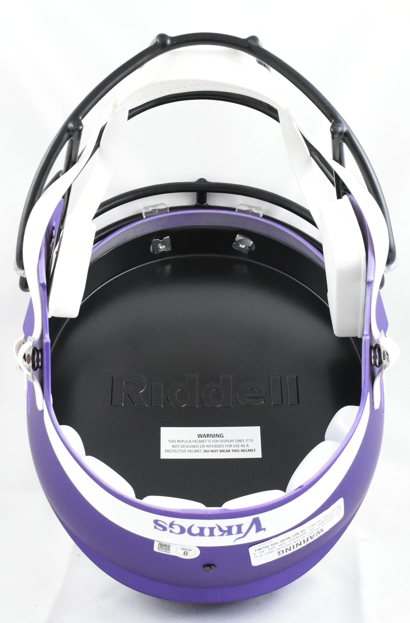 Justin Jefferson Autographed Minnesota Vikings F/S Speed Helmet - Beckett W Holo