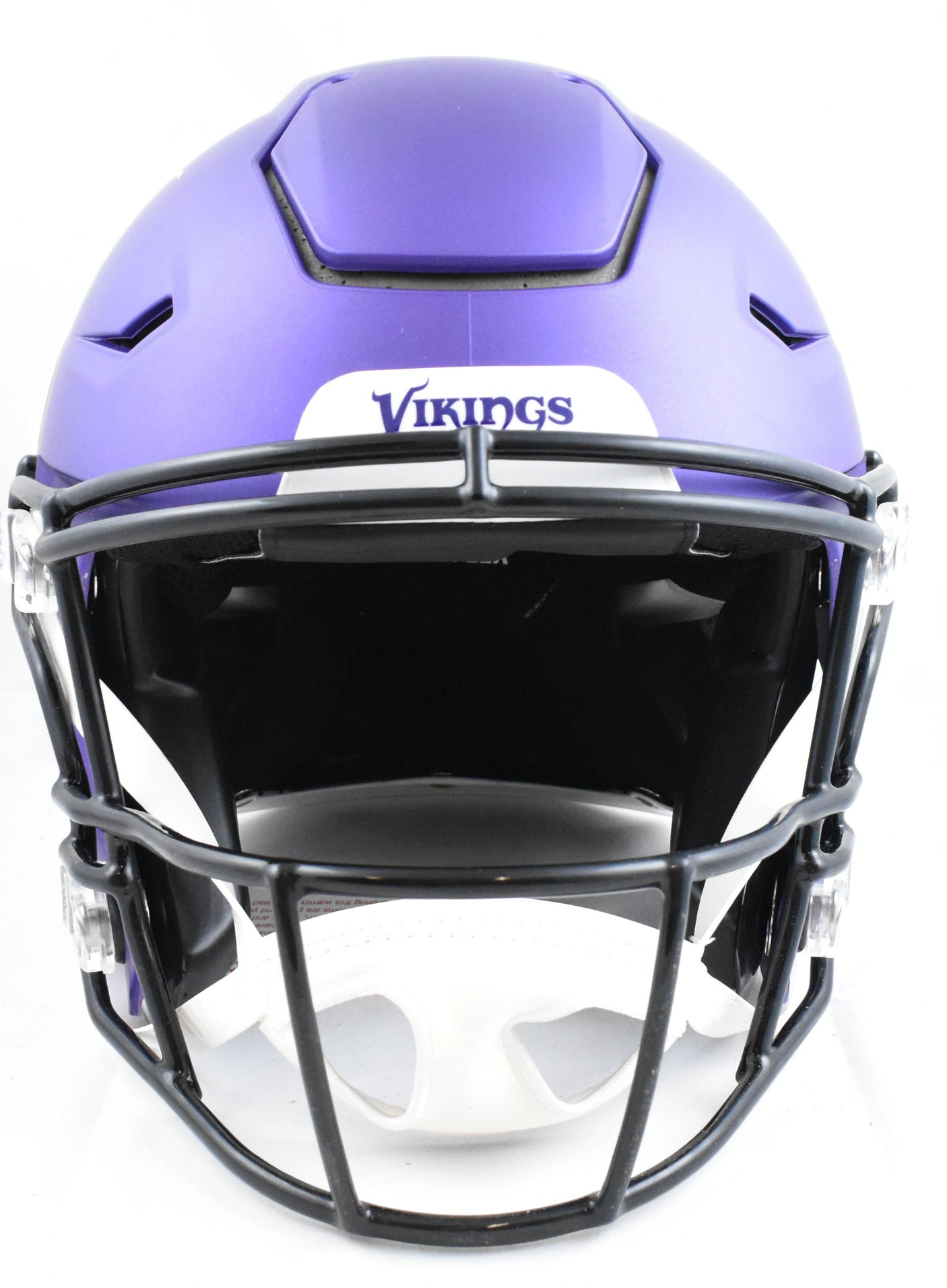 Justin Jefferson Autographed Vikings F/S Speed Flex Helmet - Beckett W Hologram