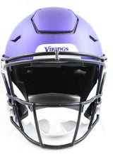Justin Jefferson Autographed Vikings F/S Speed Flex Helmet - Beckett W Hologram