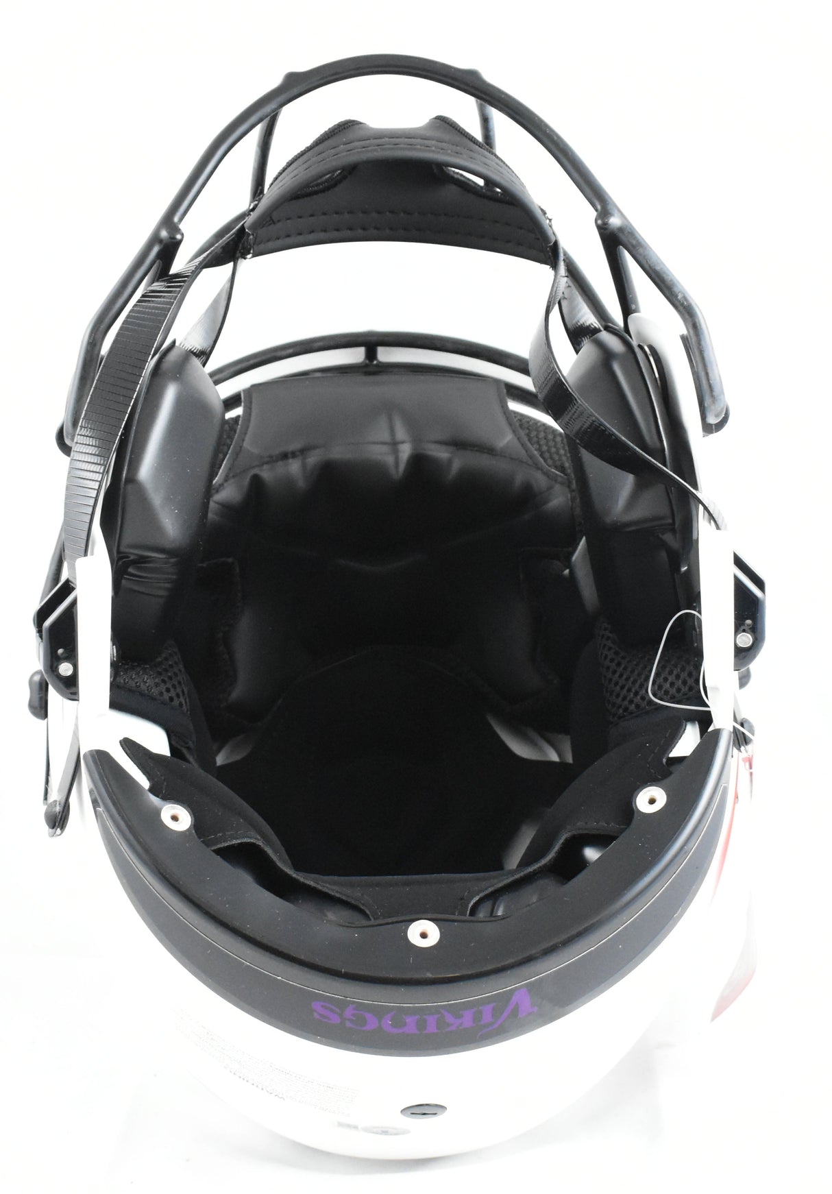 Justin Jefferson Signed Vikings F/S Lunar Speed Flex Helmet Griddy - Beckett W