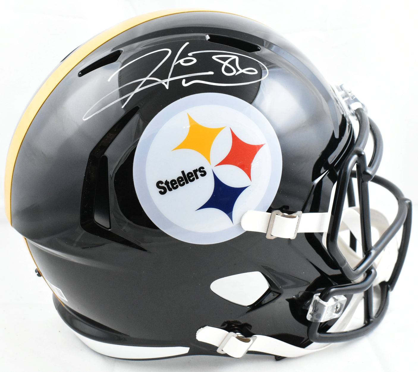 Hines Ward Autographed Pittsburgh Steelers F/S Speed Helmet - Beckett W Hologram