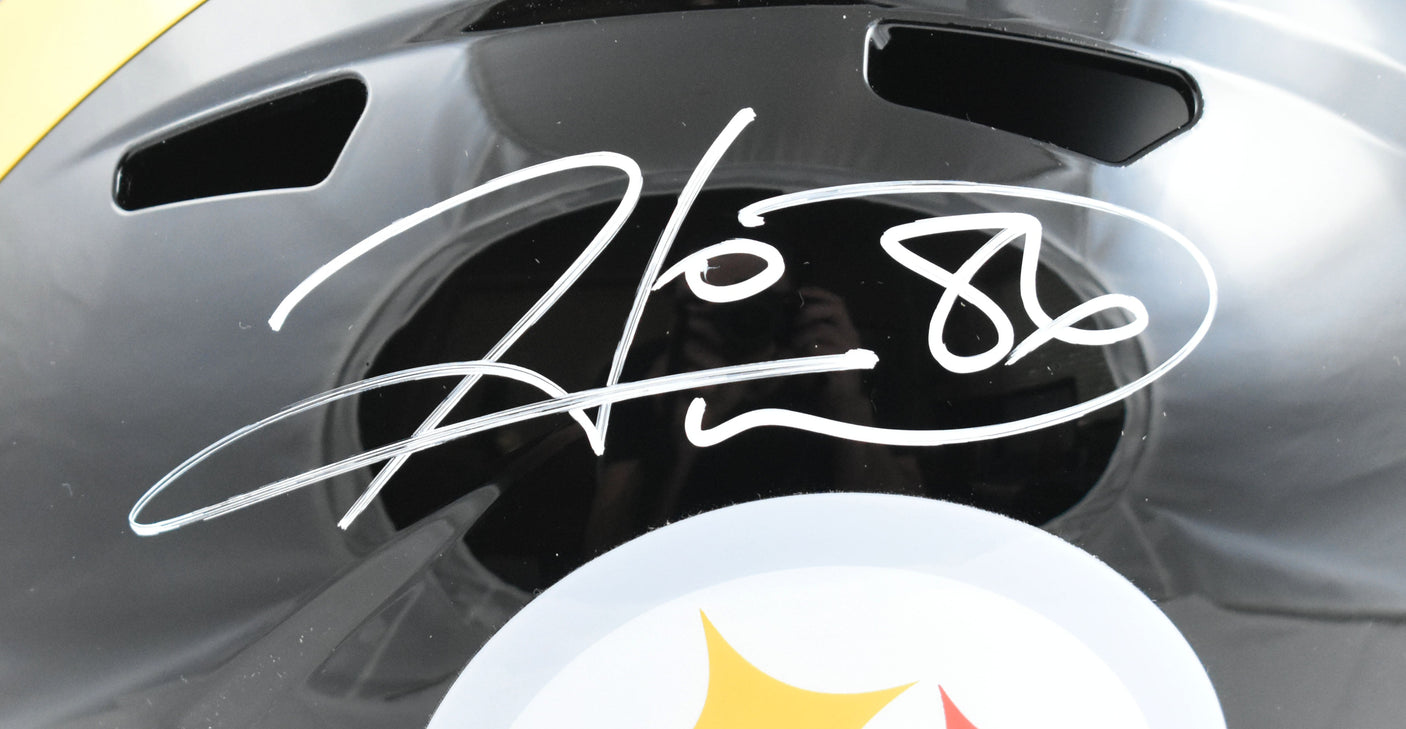 Hines Ward Autographed Pittsburgh Steelers F/S Speed Helmet - Beckett W Hologram