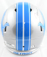 Jameson Williams Autographed Detroit Lions F/S Speed Helmet - Beckett W Hologram