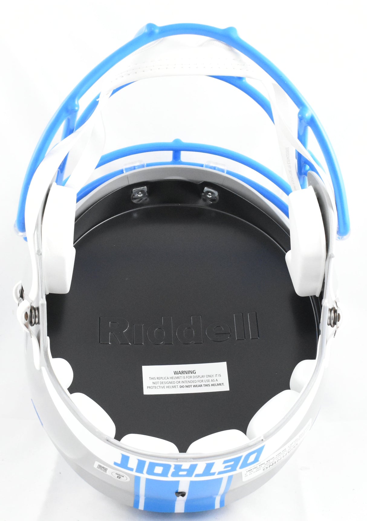 Jameson Williams Autographed Detroit Lions F/S Speed Helmet - Beckett W Hologram