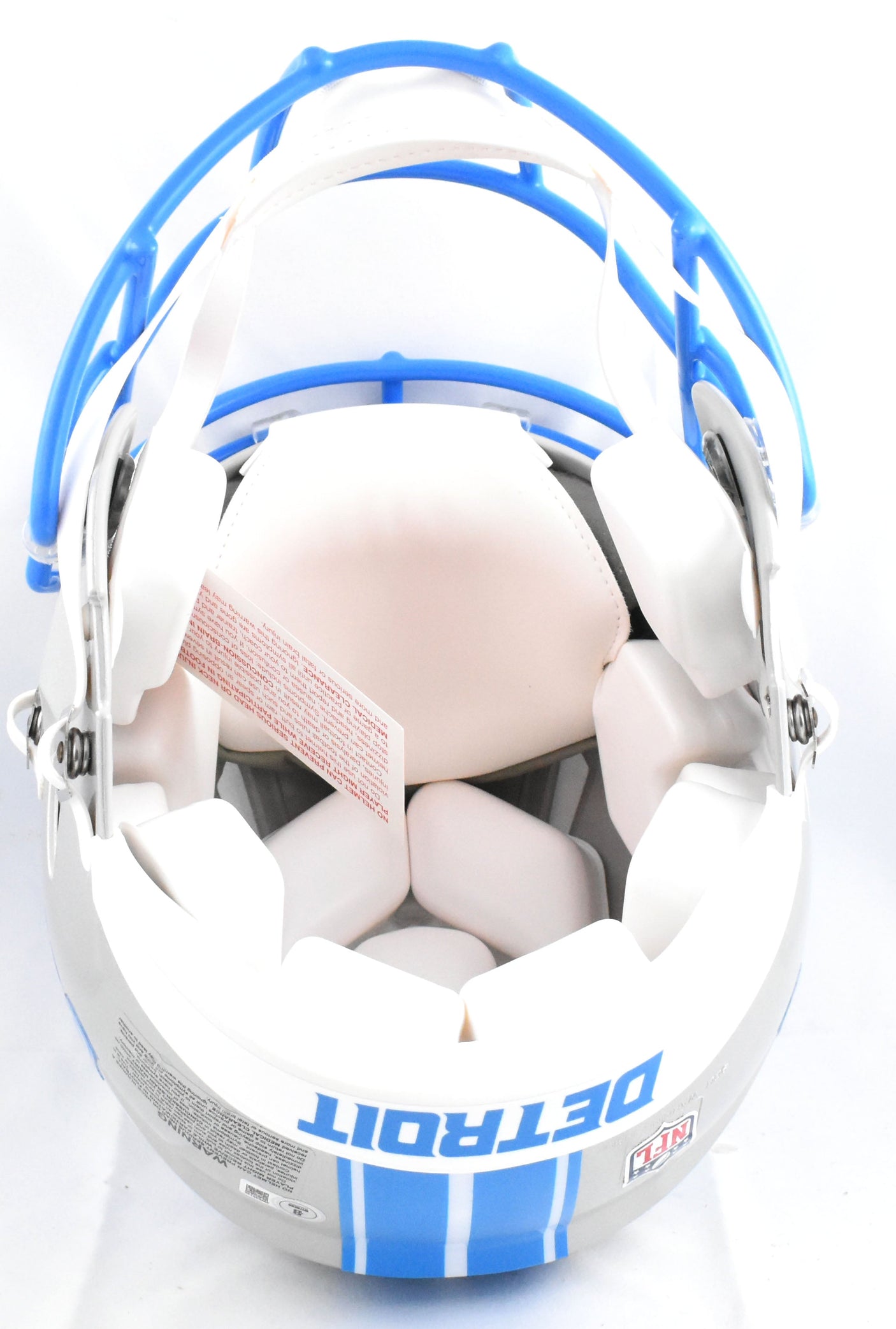 Jameson Williams Autographed Lions F/S Speed Authentic Helmet - Beckett W Holo