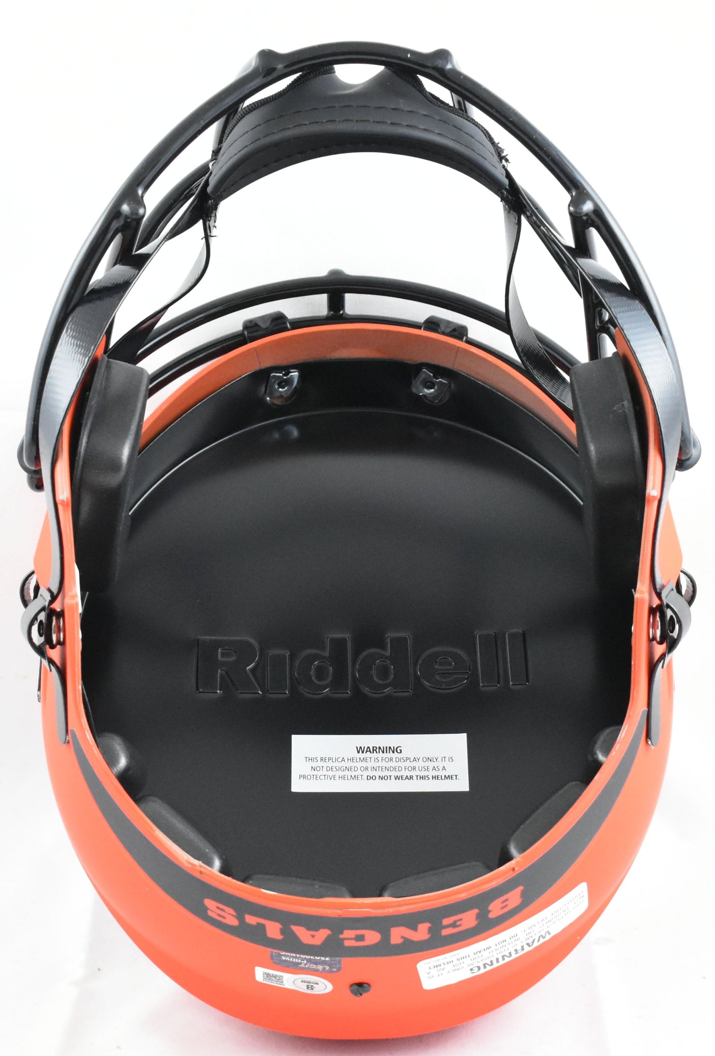 Boomer Esiason Autographed Bengals F/S Rave Speed Helmet - Beckett W Hologram