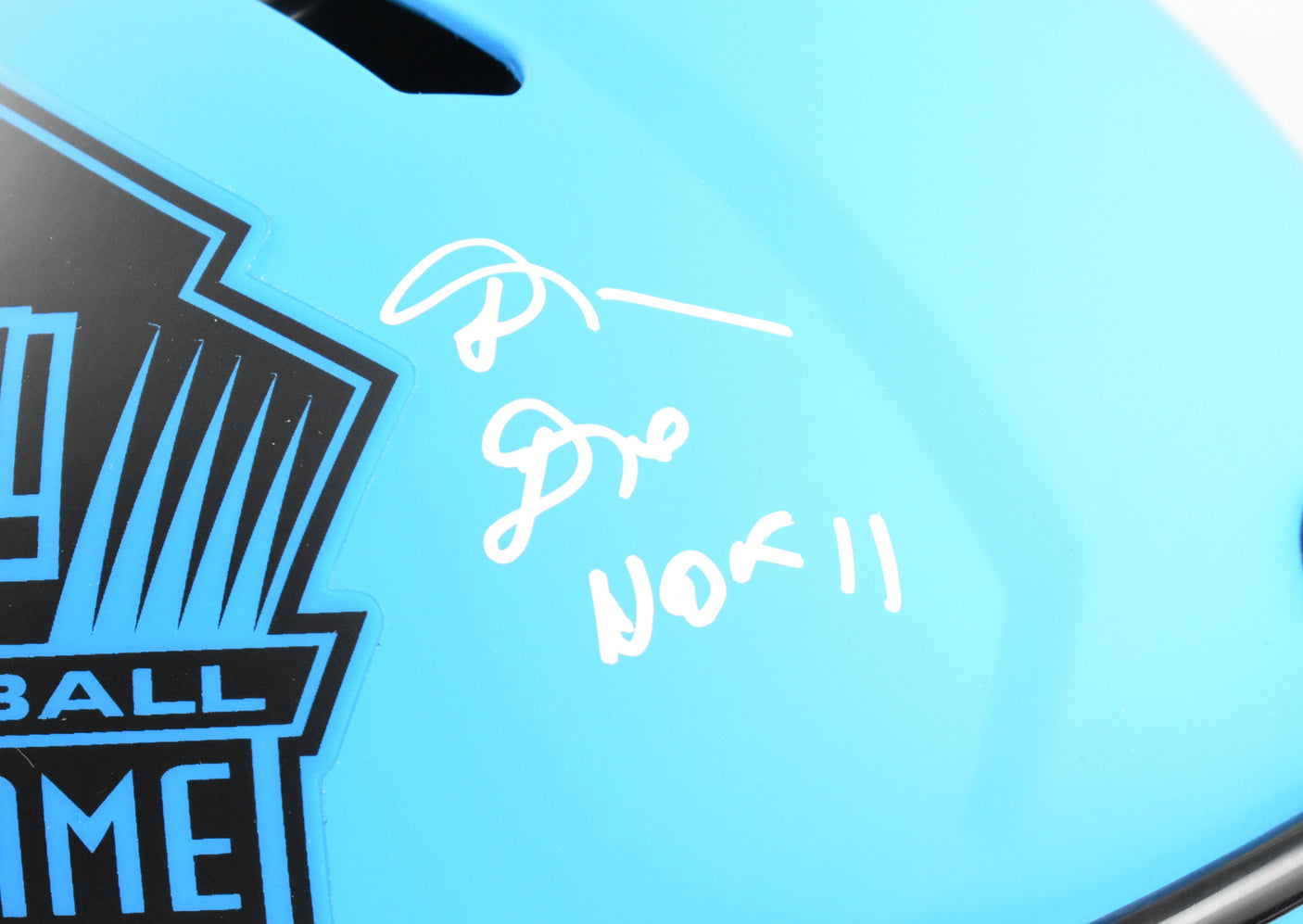 Shannon & Sterling Sharpe Signed NFL F/S Rave Speed Authentic Helmet - Beckett W