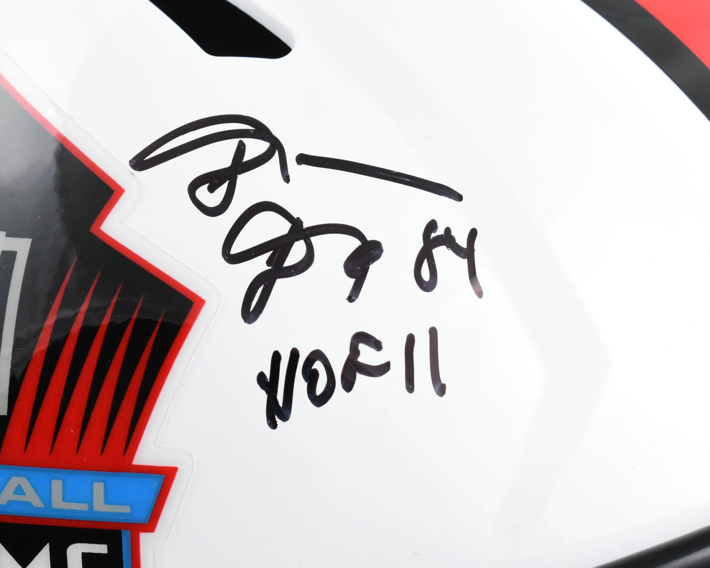 Shannon & Sterling Sharpe Autographed NFL F/S Speed Helmet - Beckett W Hologram