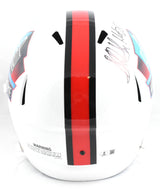 Shannon & Sterling Sharpe Autographed NFL F/S Speed Helmet - Beckett W Hologram