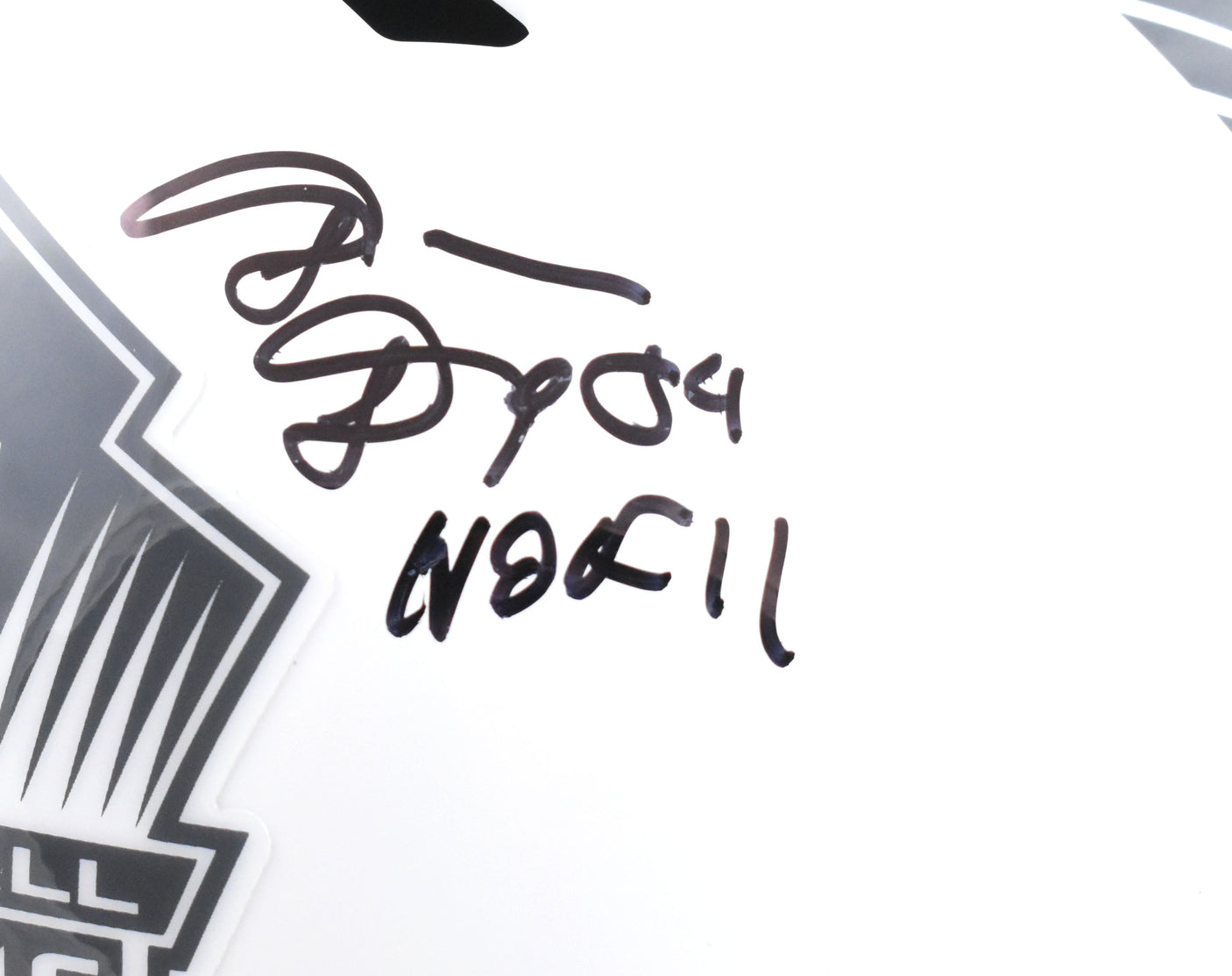 Shannon & Sterling Sharpe Autographed NFL F/S Salute Speed Helmet-Beckett W Holo