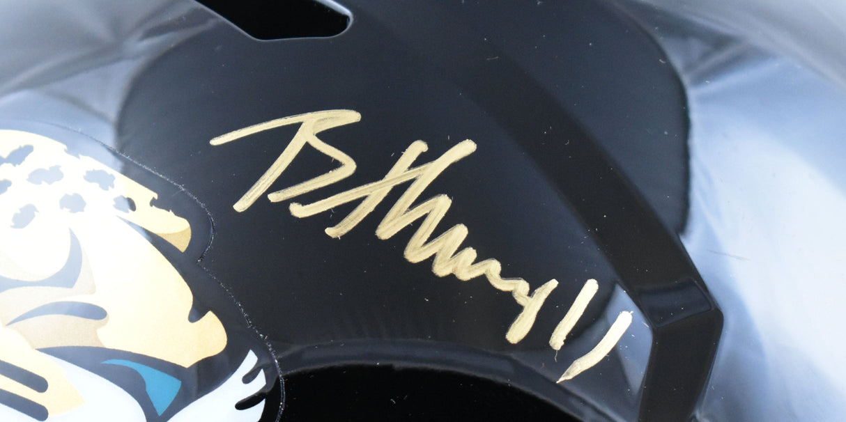 Brian Thomas Jr. Autographed Jacksonville Jaguars F/S Speed Helmet - Fanatics
