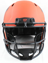 Ja'Marr Chase Autographed Bengals F/S Rave Speed Authentic Helmet-Beckett W Holo