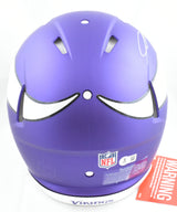 Jordan Addison Autographed Vikings F/S Speed Authentic Helmet-Beckett W Hologram