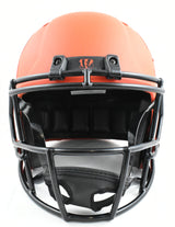 Ja'Marr Chase Autographed Bengals F/S Rave Speed Helmet - Beckett W Hologram