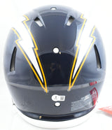 Antonio Gates Signed Chargers 88-06 F/S Speed Authentic Helmet HOF-BeckettW Holo