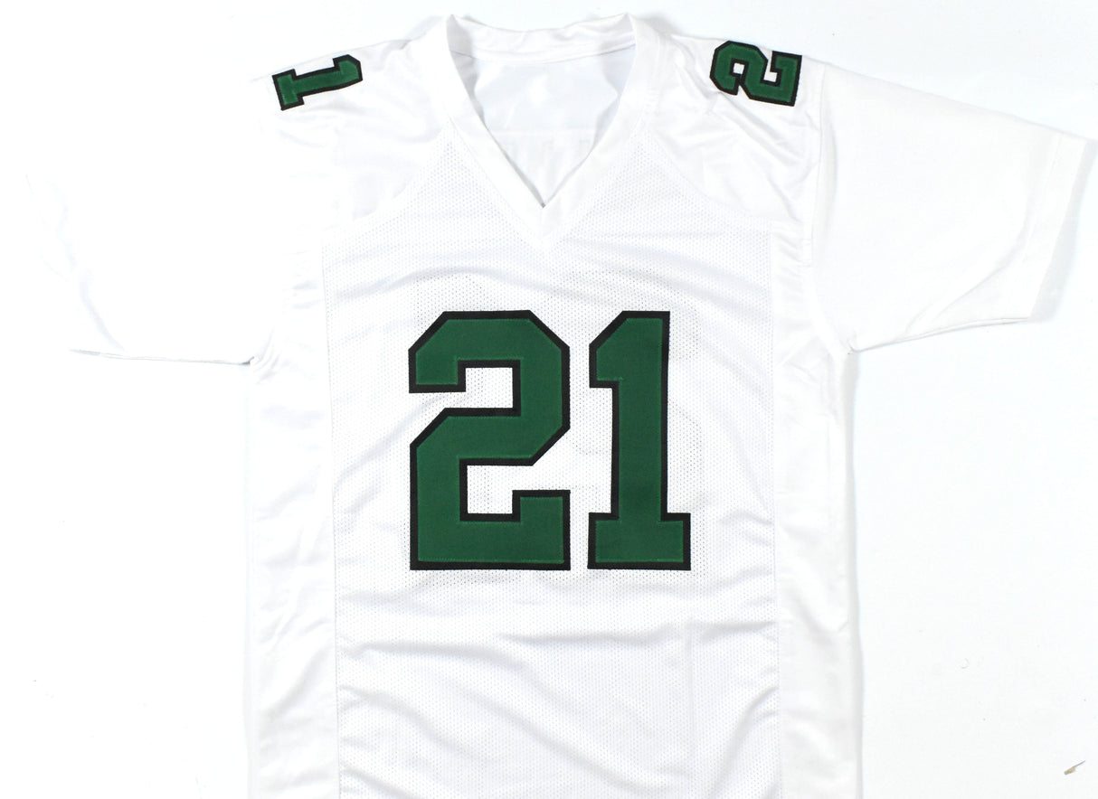 Eric Allen Autographed White Pro Style Jersey - Beckett W Hologram *Silver