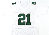 Eric Allen Autographed White Pro Style Jersey - Beckett W Hologram *Silver