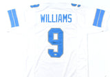 Jameson Williams Autographed White Pro Style Jersey - Beckett W Hologram *Black