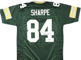 Sterling Sharpe Autographed Green Pro Style Jersey HOF - Beckett W Hologram