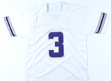 Jordan Addison Autographed White Alternate Pro Style Jersey - Beckett W Hologram