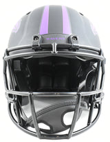 Zay Flowers Autographed Ravens F/S Eclipse Speed Authentic Helmet-Beckett W Holo
