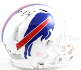 James Cook Autographed Buffalo Bills F/S Speed Authentic Helmet - Beckett W Holo
