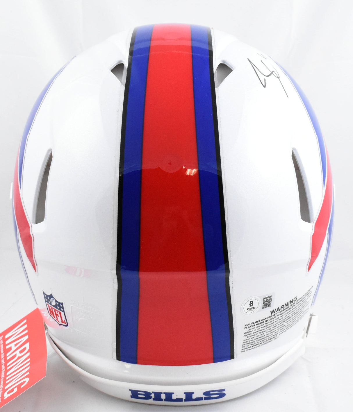 James Cook Autographed Buffalo Bills F/S Speed Authentic Helmet - Beckett W Holo