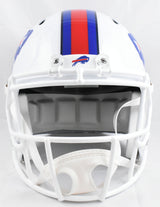 James Cook Autographed Buffalo Bills F/S Speed Helmet- Beckett W Hologram *Black