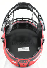 Jim Kelly Autographed Buffalo Bills F/S Rave Speed Helmet - Beckett W Hologram