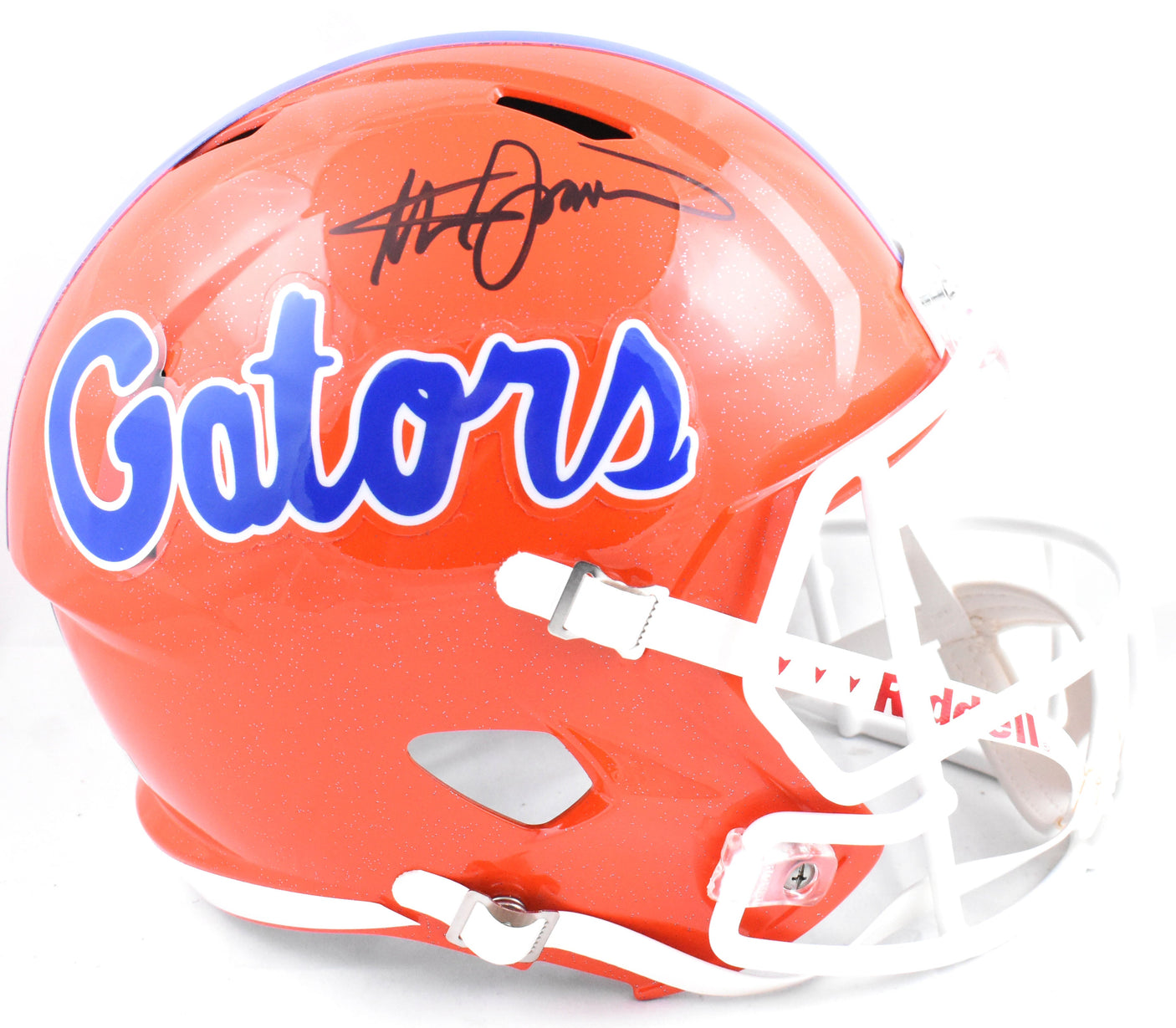 Steve Spurrier Autographed Florida Gators F/S Speed Helmet - Beckett W Hologram