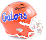 Steve Spurrier Autographed Florida Gators F/S Speed Helmet - Beckett W Hologram