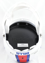 Keon Coleman Autographed Buffalo Bills F/S Speed Helmet - Beckett W Hologram