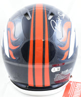 Patrick Surtain II Autographed Broncos F/S Speed Authentic Helmet-Beckett W Holo