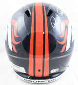 Patrick Surtain II Autographed Broncos F/S Speed Helmet - Beckett W Hologram