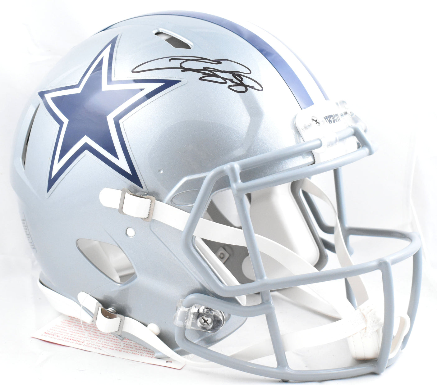 CeeDee Lamb Autographed Dallas Cowboys F/S Speed Authentic Helmet - Fanatics
