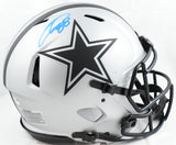 CeeDee Lamb Autographed Dallas Cowboys F/S Rave Speed Authentic Helmet- Fanatics