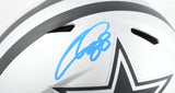 CeeDee Lamb Autographed Dallas Cowboys F/S Rave Speed Authentic Helmet- Fanatics