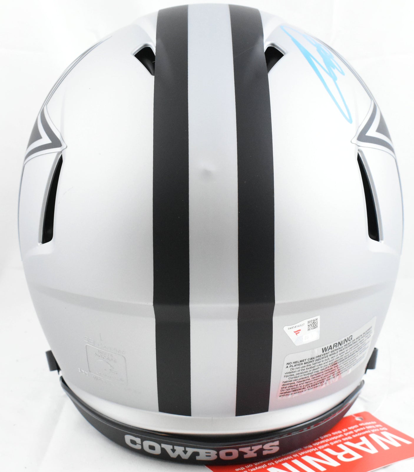 CeeDee Lamb Autographed Dallas Cowboys F/S Rave Speed Authentic Helmet- Fanatics