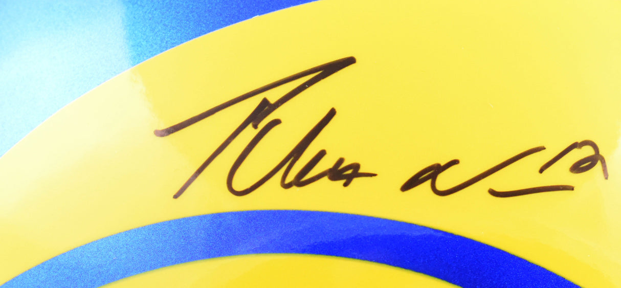 Puka Nacua Autographed Los Angeles Rams F/S Speed Authentic Helmet- Fanatics