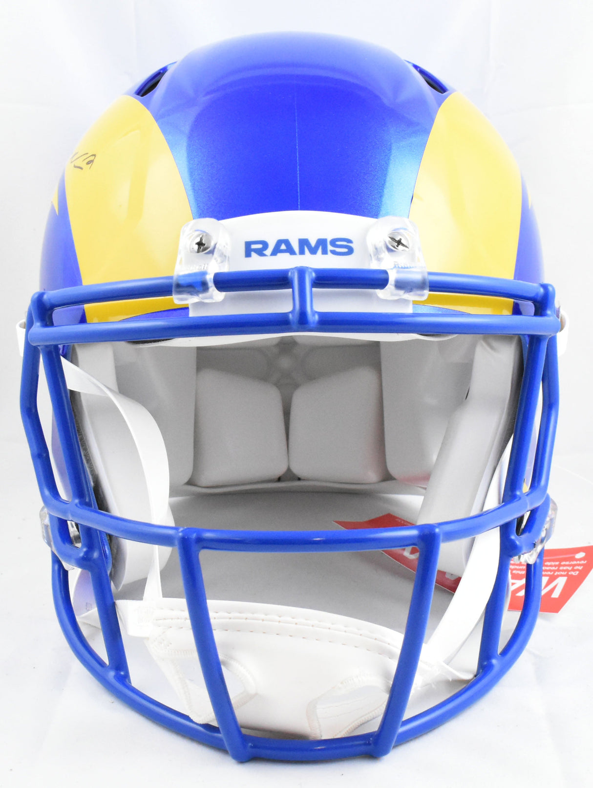 Puka Nacua Autographed Los Angeles Rams F/S Speed Authentic Helmet- Fanatics