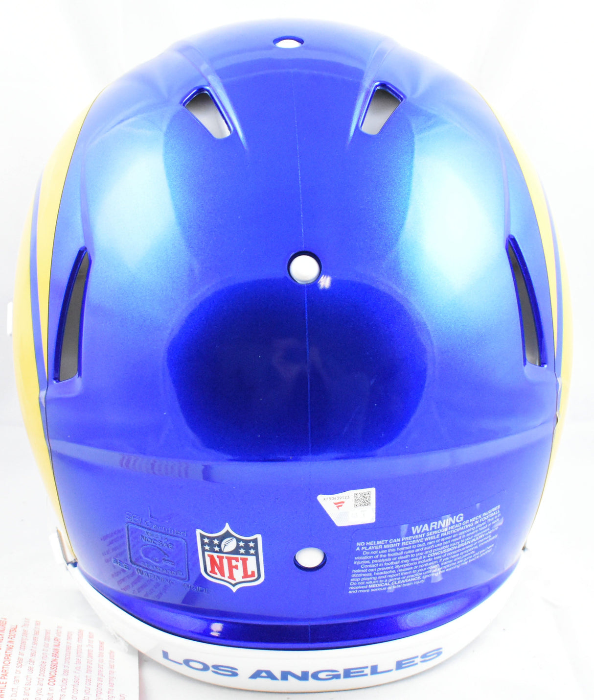 Puka Nacua Autographed Los Angeles Rams F/S Speed Authentic Helmet- Fanatics
