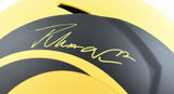 Puka Nacua Autographed Los Angeles Rams F/S Rave Speed Authentic Helmet-Fanatics
