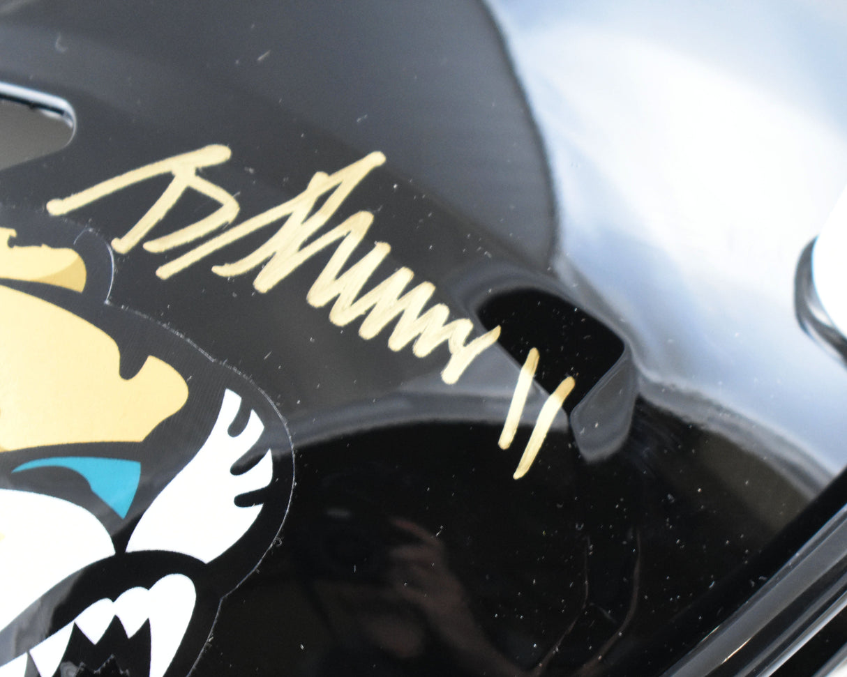 Brian Thomas Jr. Autographed Jaguars F/S Speed Authentic Helmet - Fanatics