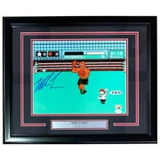 Mike Tyson Signed Framed 11x14 Boxing Punch Out Photo JSA ITP
