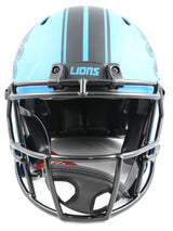 Sam LaPorta Autographed Lions F/S Rave Speed Authentic Helmet - Beckett W Holo