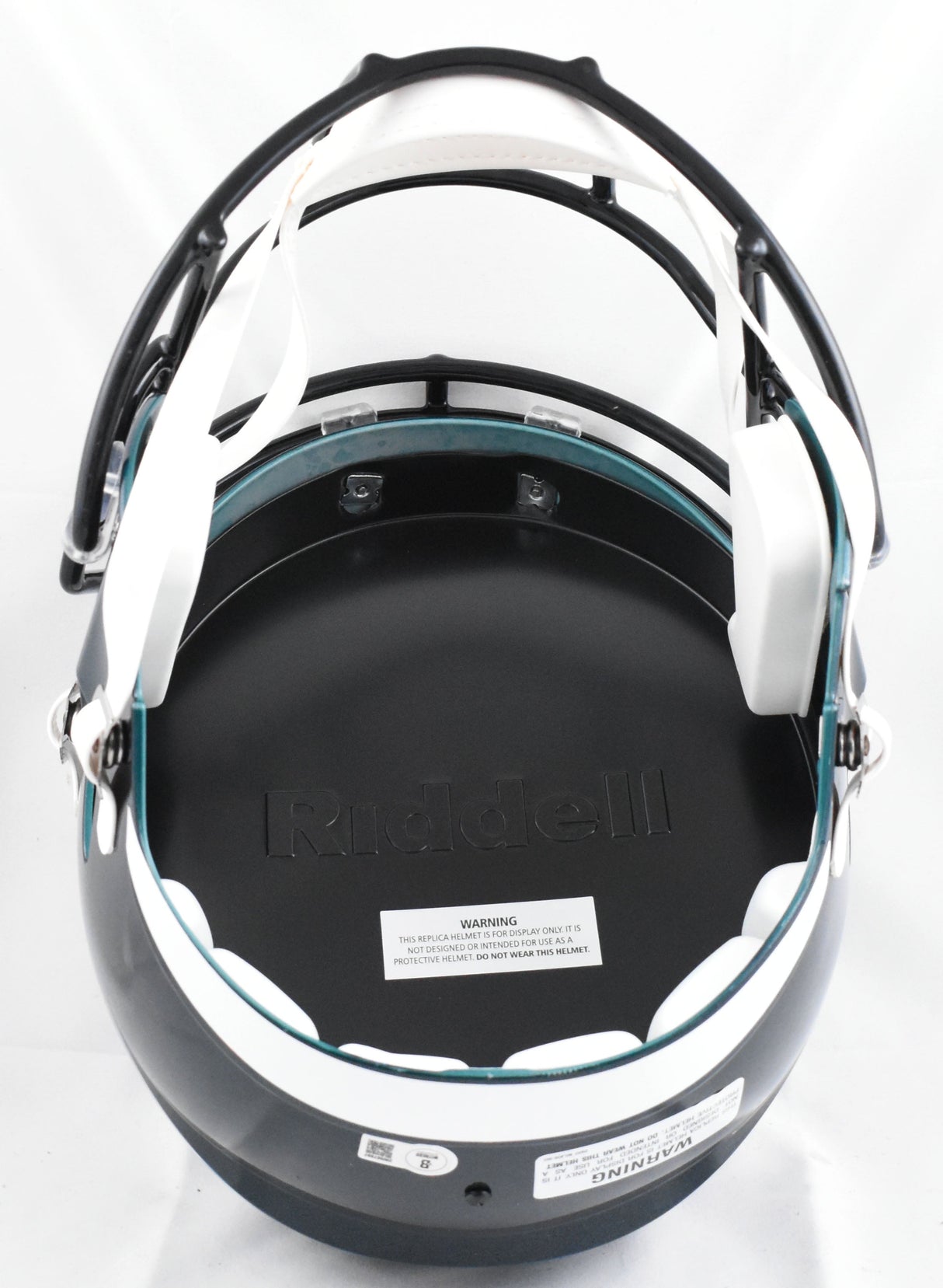 Eric Allen Autographed Philadelphia Eagles F/S Speed Helmet HOF- Beckett W Holo